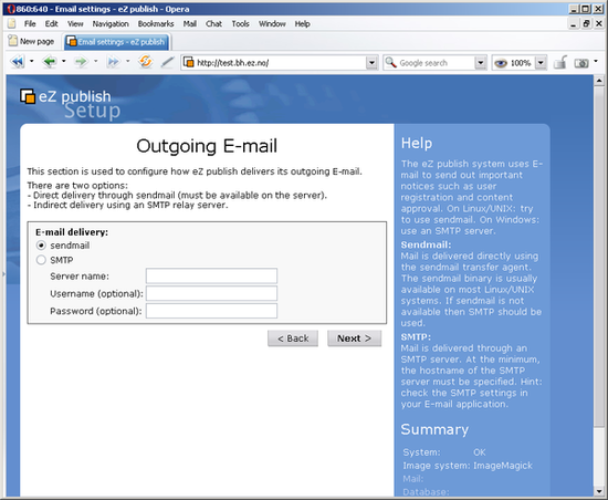 Setup wizard - step 3