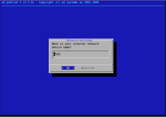 Linux installer - step 4
