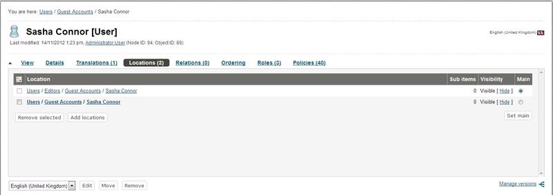 Multiple Locations URI Redirection